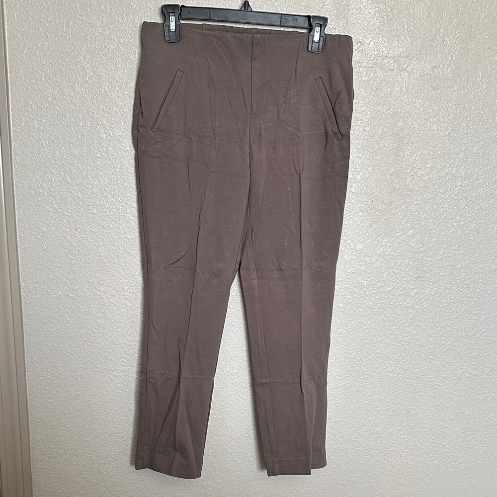 Elegant Brown Ankle Pants